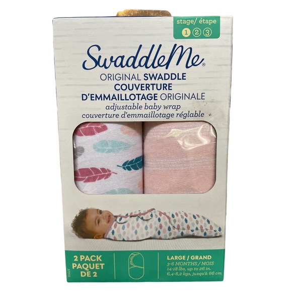 SwaddleMe Original Swaddle 2pk - SZ large 3-6 months - Picture 6 of 6